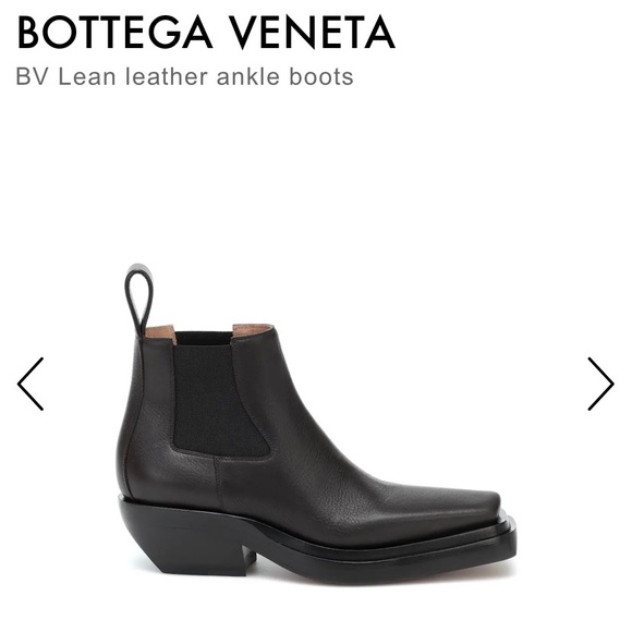 Bottega Veneta Lean Square Toe Boots - Picture 10 of 16